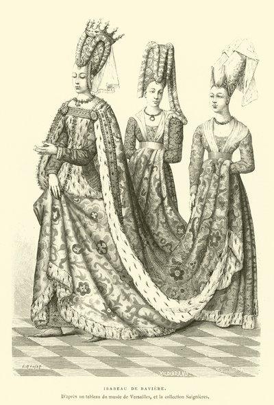 Isabeau de Baviera de French School