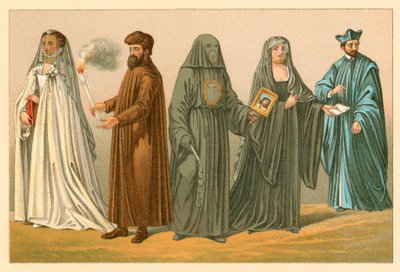 Traje de Italia de French School