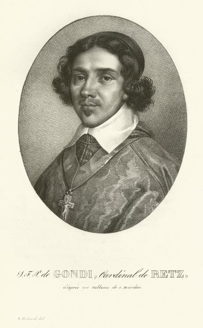 JFP de Gondi, Cardenal de Retz de French School