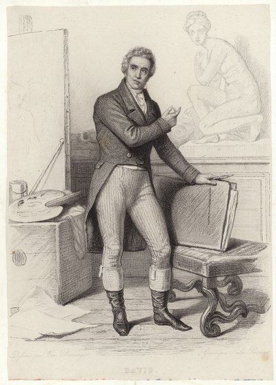 Jacques-Louis David, pintor francés de French School