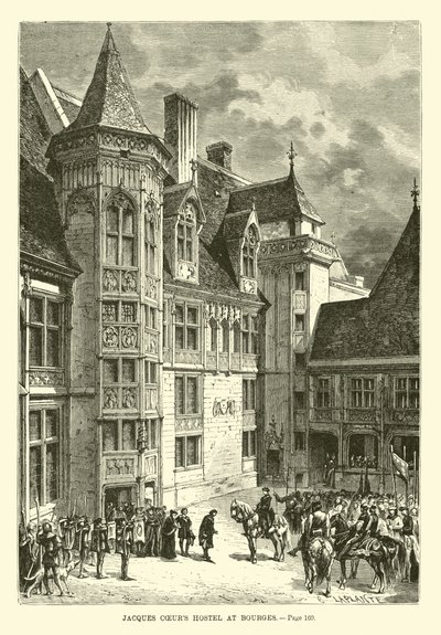 Hostal de Jacques Coeur en Bourges de French School