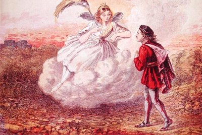 Jacques y el hada, ilustración para el cuento 