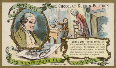 James Watt, ingeniero e inventor escocés de French School