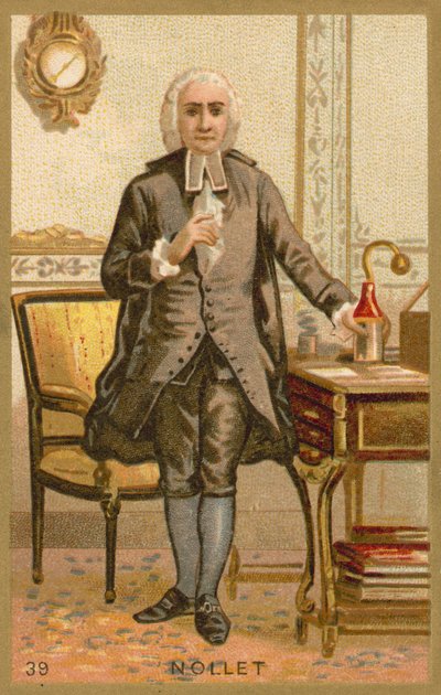 Jean-Antoine Nollet, clérigo y físico francés de French School