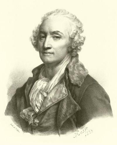 Jean-Baptiste Greuze, retrato de French School