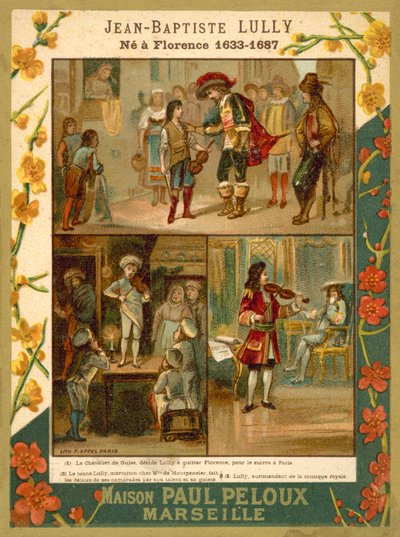 Jean-Baptiste Lully, músico y compositor francés de French School