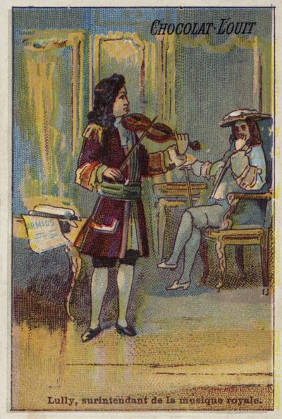 Jean-Baptiste Lully, superintendente de la música real de French School