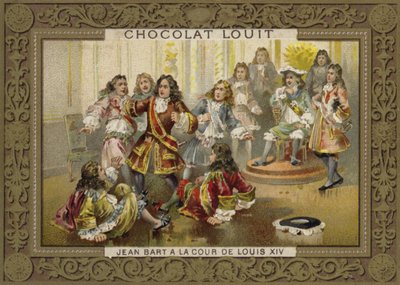 Jean Bart en la corte de Luis XIV de French School