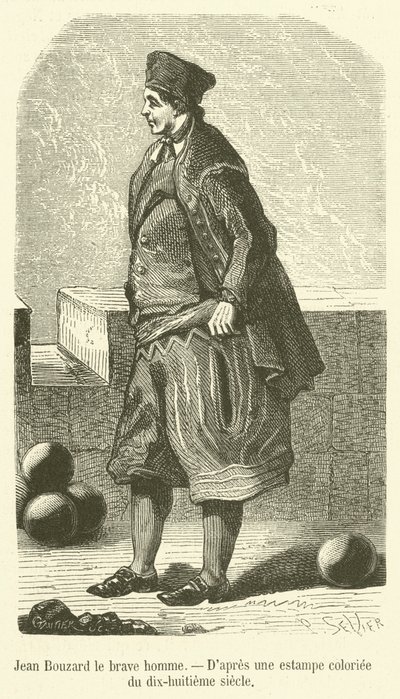 Jean Bouzard el hombre valiente de French School