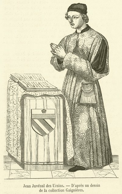 Jean Juvenal des Ursins de French School