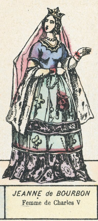 Juana de Borbón, Esposa de Carlos V de French School