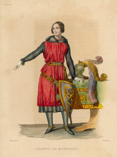 Jeanne de Montfort de French School