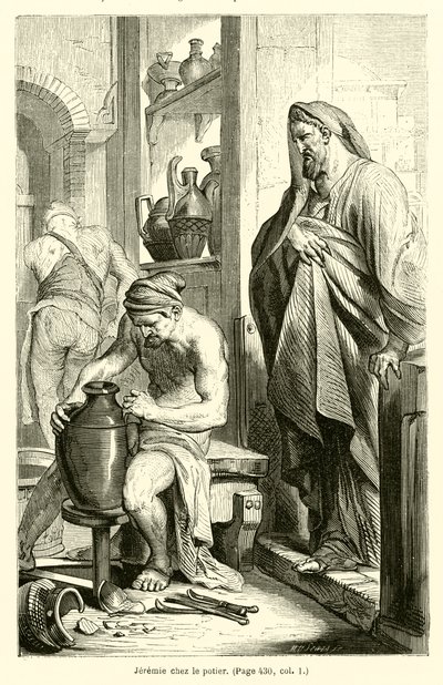 Jeremías en la casa del alfarero de French School