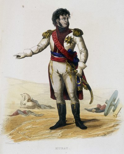 Joachim Murat (1767-1815), Mariscal de Francia y Rey de Nápoles - en “Plutarque Français” de French School