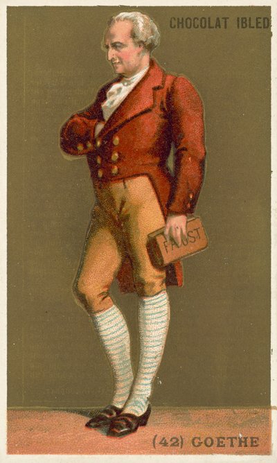 Johann Wolfgang von Goethe, poeta, novelista y dramaturgo alemán de French School