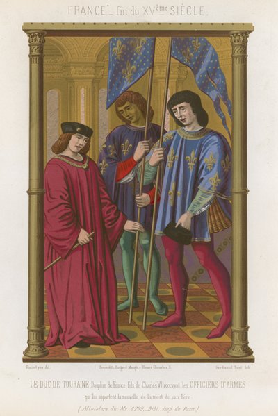 Juan, Delfín de Francia y Duque de Touraine de French School