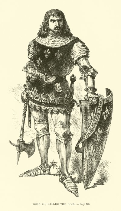 Juan II, llamado el Bueno de French School