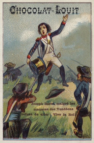 Joseph Bara, niño soldado revolucionario francés de French School