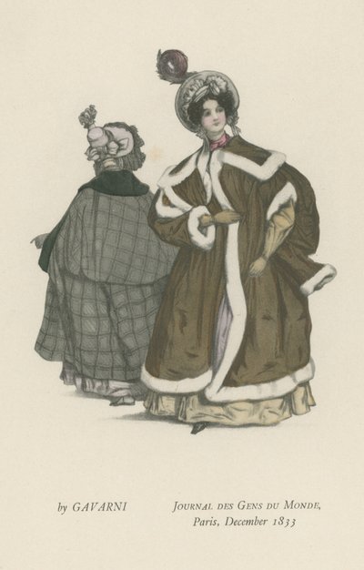 Journal des Gens du Monde, París, diciembre 1833 de French School