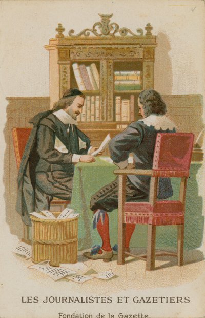 Periodistas y gacetilleros de French School