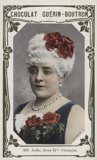 Judic, en Madame Nitouche de French School