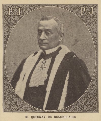Jules Quesnay de Beaurepaire, juez francés de French School