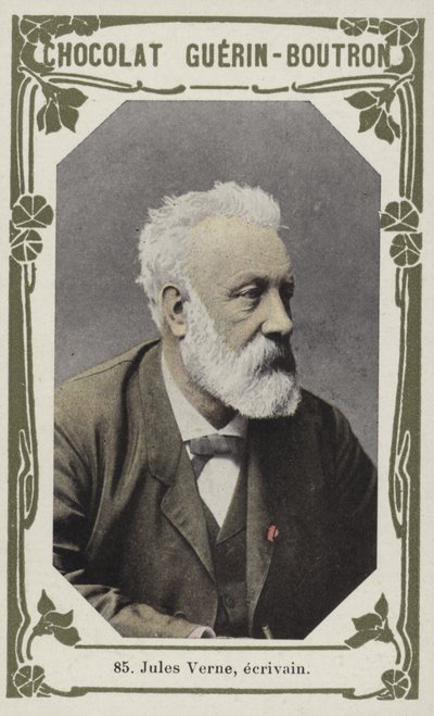 Escritor Julio Verne de French School