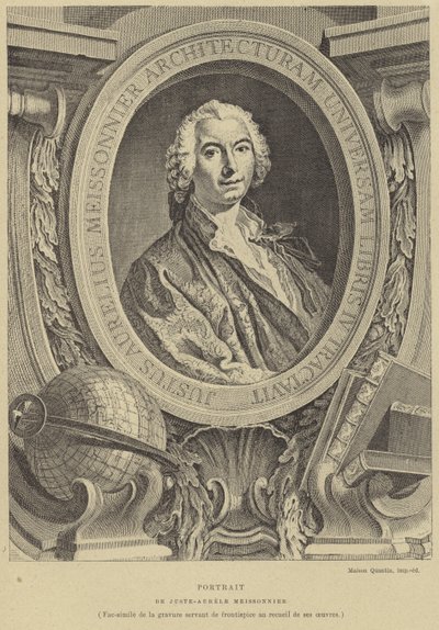 Juste-Aurèle Meissonnier, orfebre, artista, arquitecto y diseñador de muebles francés de French School