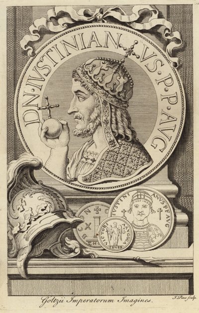 Justinian I el Grande de French School