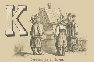 K: Kerouan (los) en el atril de French School