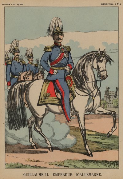 Kaiser Wilhelm II de Alemania de French School