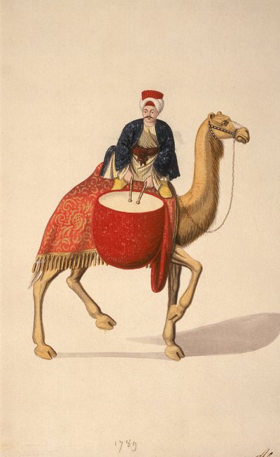 Tamborilero, período otomano, 1789 de French School