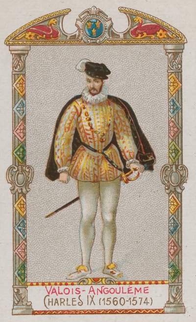 Rey Carlos IX de Francia de French School