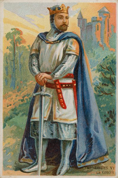 Rey Luis VI, llamado el Gordo de French School