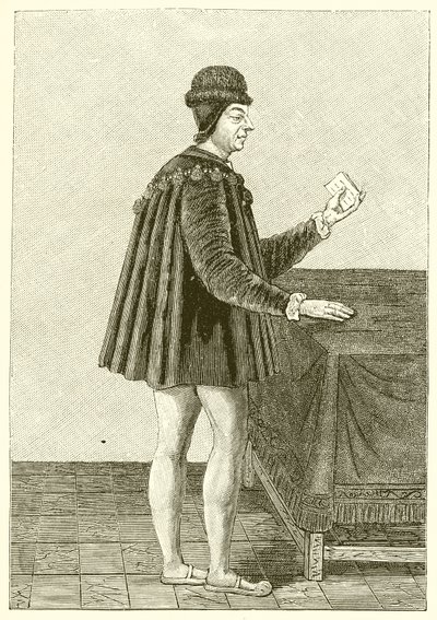 Rey Luis XI de French School