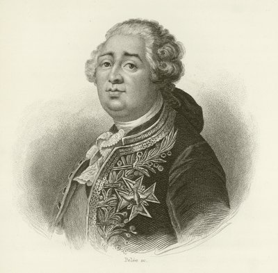 Rey Luis XVI de Francia de French School