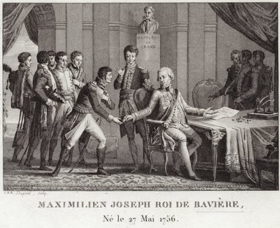Rey Maximiliano I de Baviera de French School