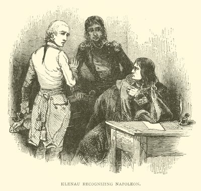 Klenau reconociendo a Napoleón de French School