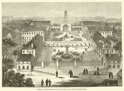El Hospicio de la Gratitud, casa Brezin, cerca de Garches, Sena y Oise de French School