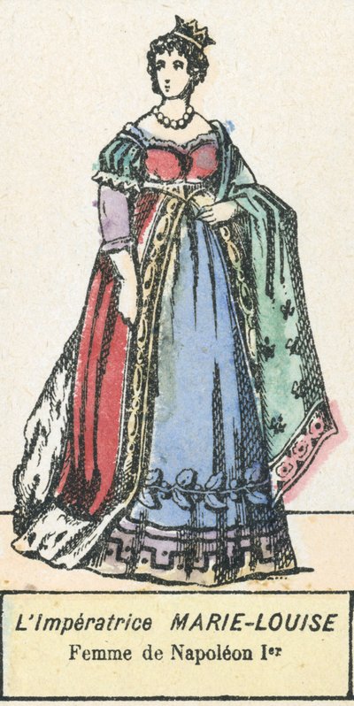 La emperatriz María Luisa, esposa de Napoleón I de French School
