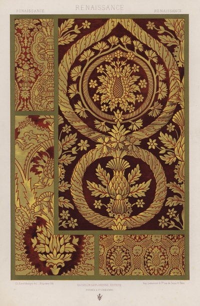 El ornamento de los tejidos: Renacimiento de French School