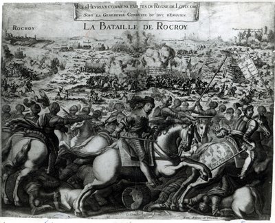 La Batalla de Rocroy de French School