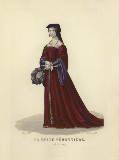 La Belle Ferronnière de French School