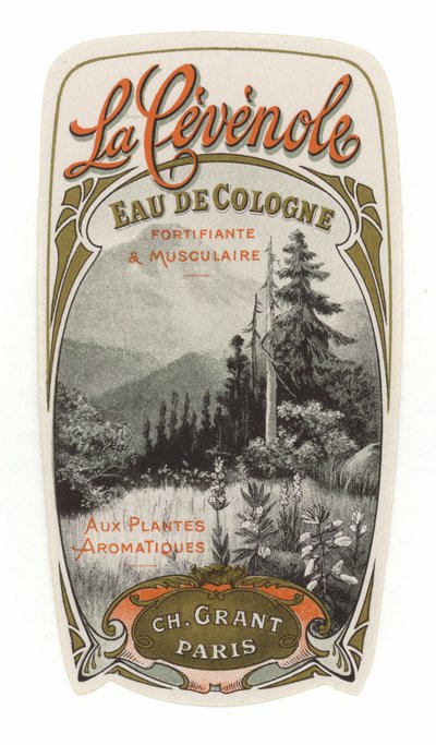 La Cevenole, etiqueta de Eau De Cologne de French School