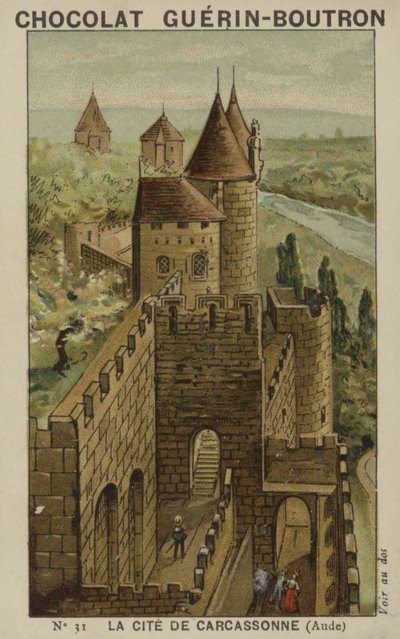 La Ciudad de Carcasona, Aude de French School