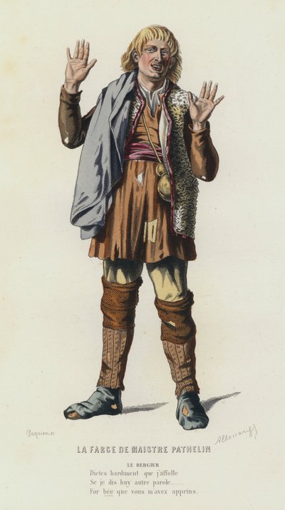 La Farsa de Maestre Pathelin de French School