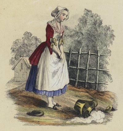 La Lechera y el Cántaro de Leche de French School