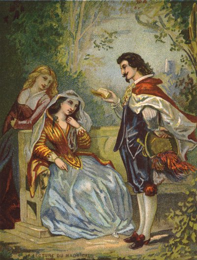 La Lectura del Madrigal de French School