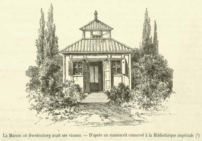 La Casa donde Swedenborg tenía sus visiones de French School