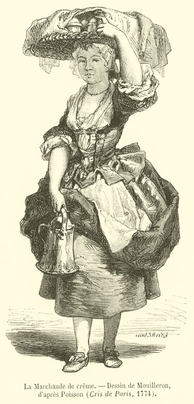 La Vendedora de crema de French School